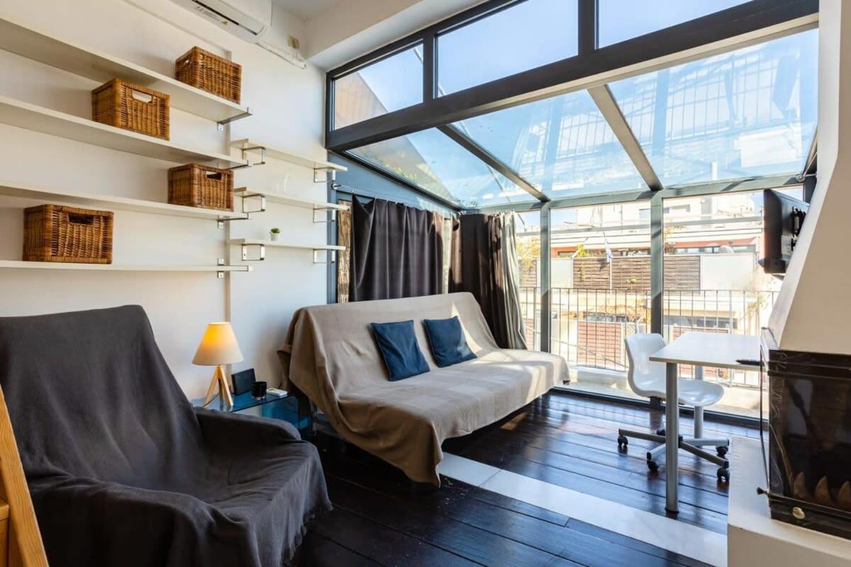 Acropolis Cozy Studio Home In The Heart Of Афины Экстерьер фото