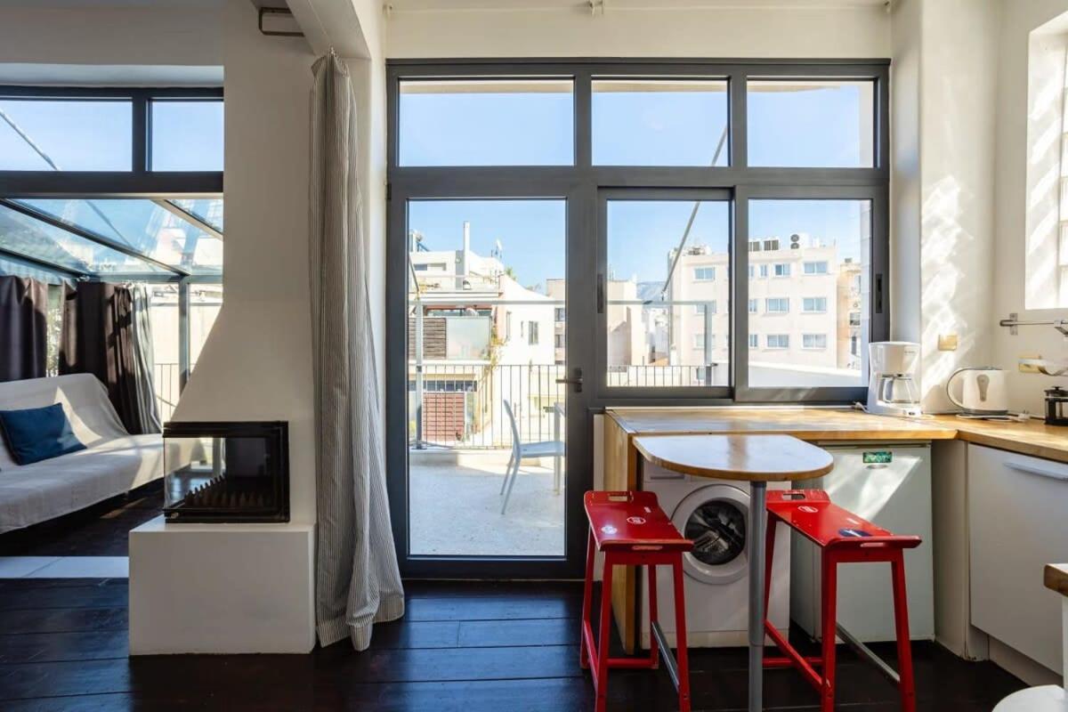 Acropolis Cozy Studio Home In The Heart Of Афины Экстерьер фото